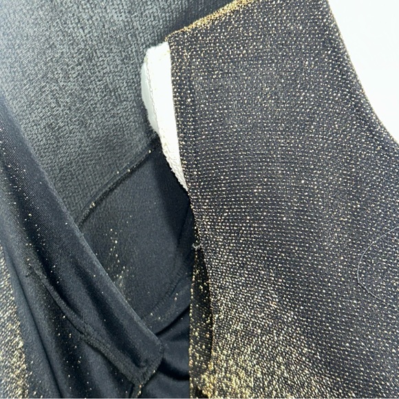 Chic Black Glitter Women's Top‎ and Jacket - Picture 4 of 11